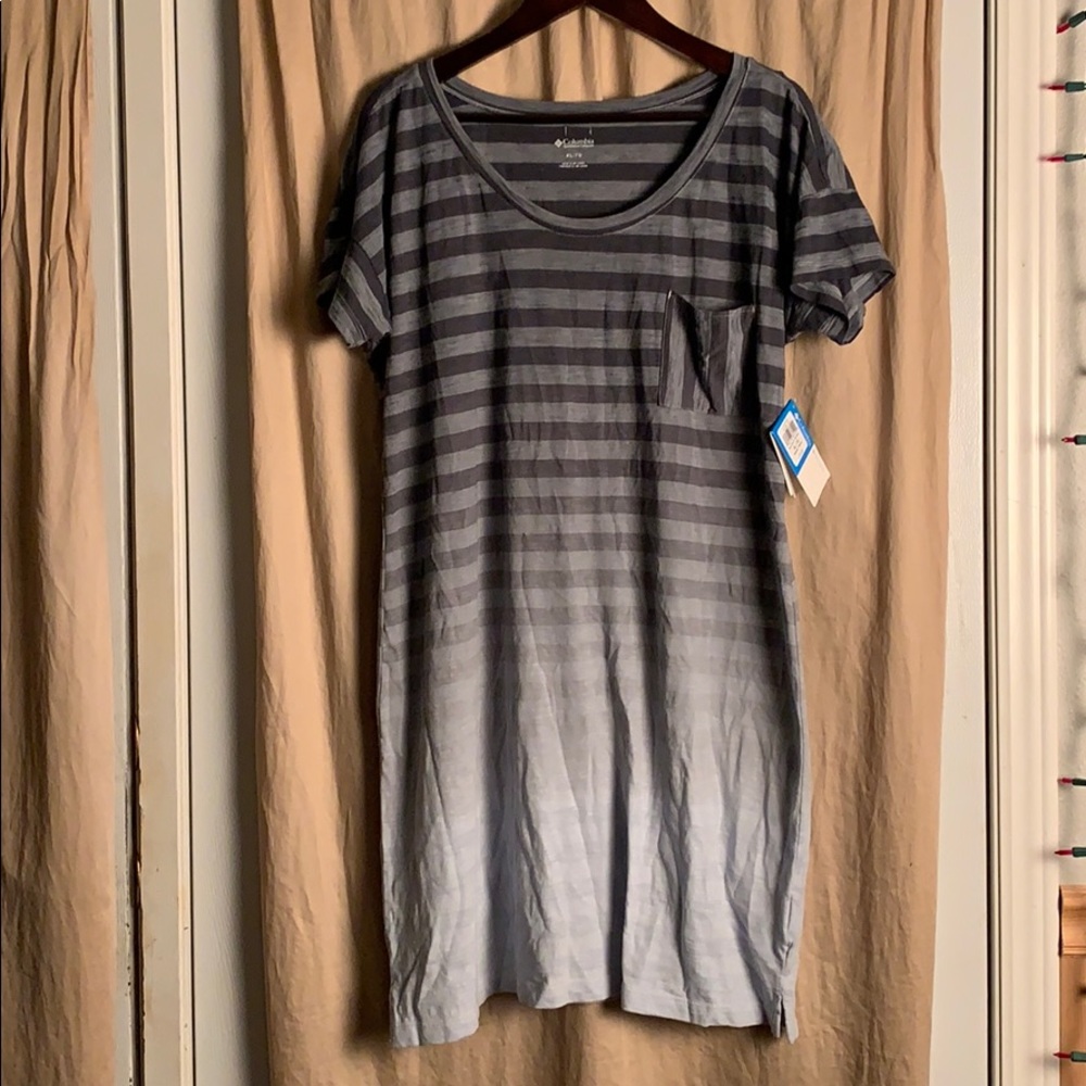 NWT Columbia tee shirt dress